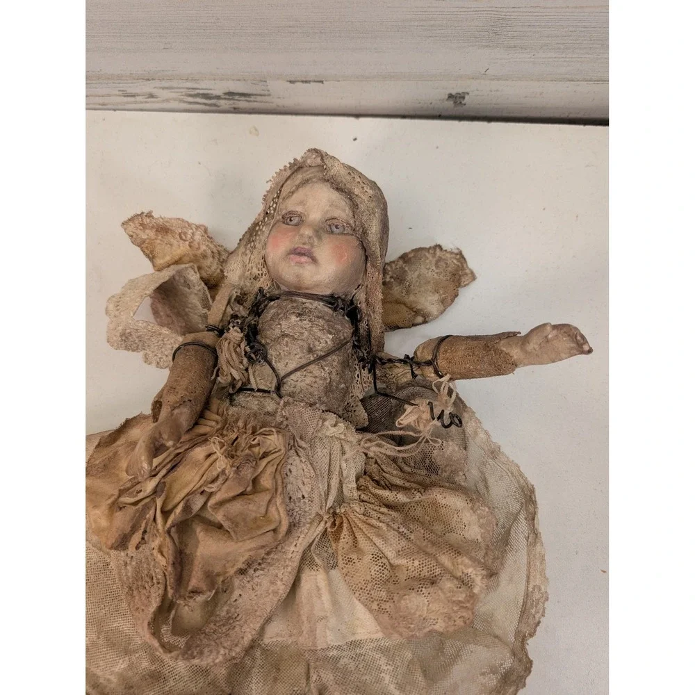 Vintage Creepy Primitive Doll 17